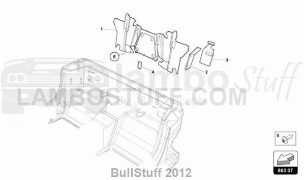 2016 Lamborghini AVENTADOR SV LP750-4 ROADSTER USA DAMPING (863.07.00)